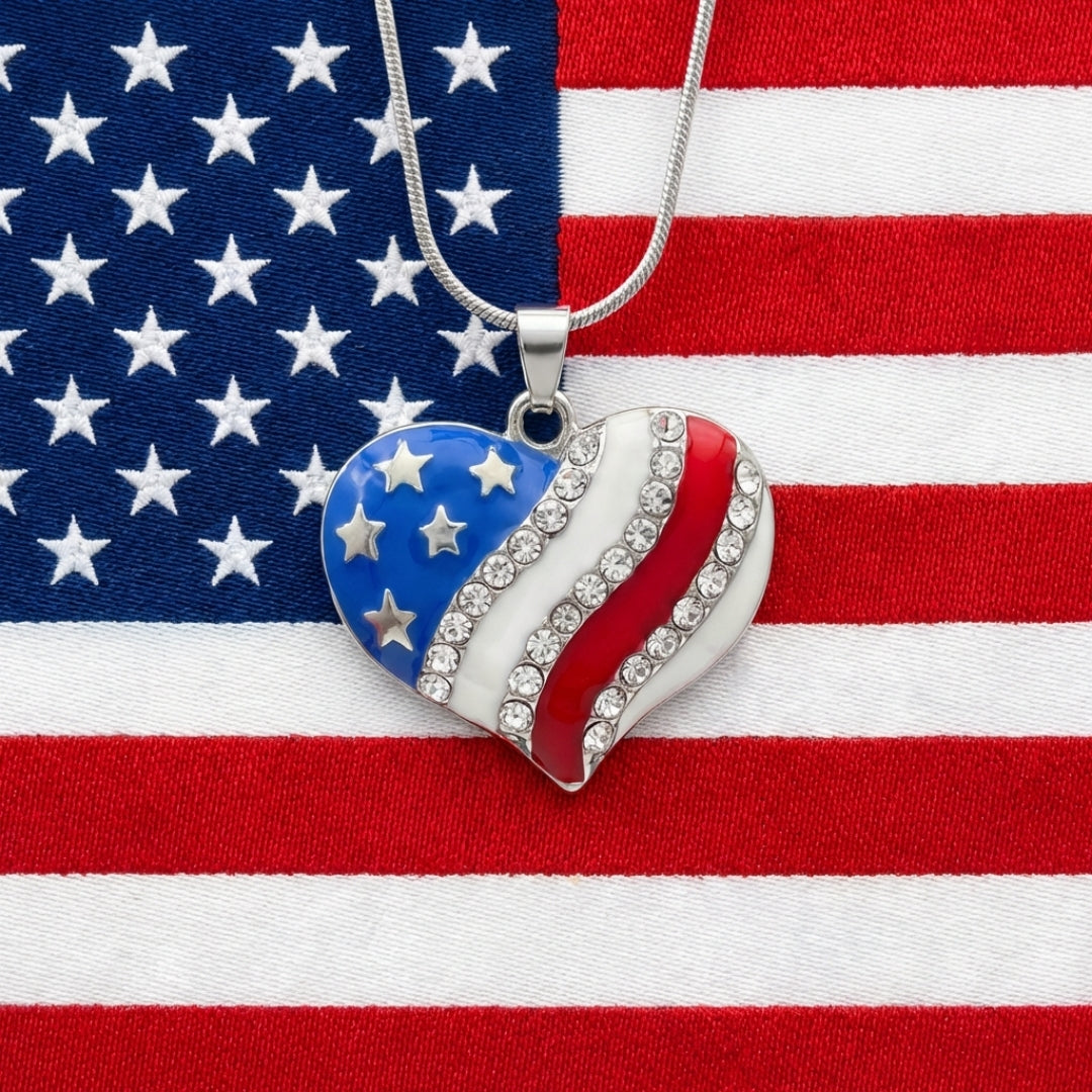 American Heart Necklace