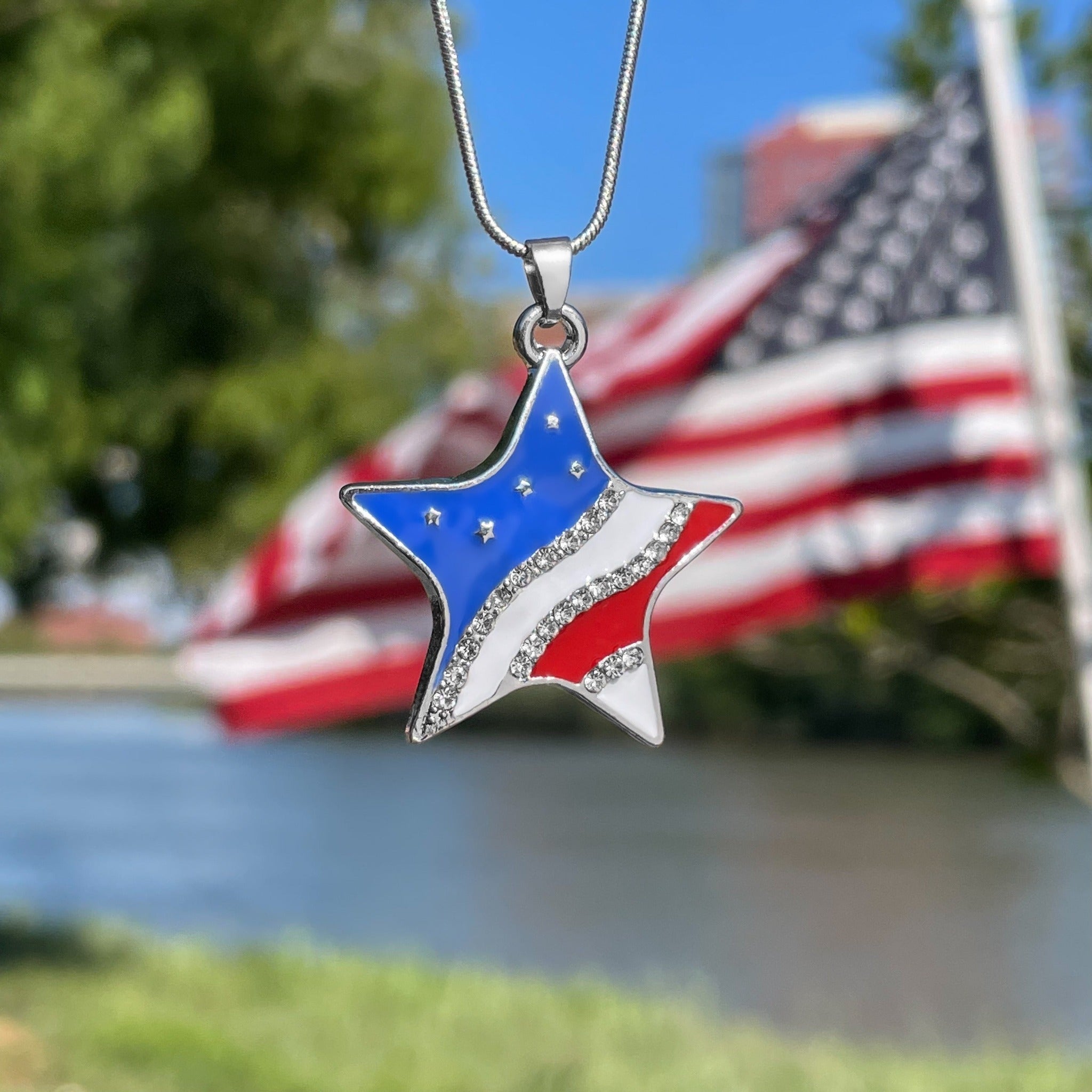 American Star Necklace