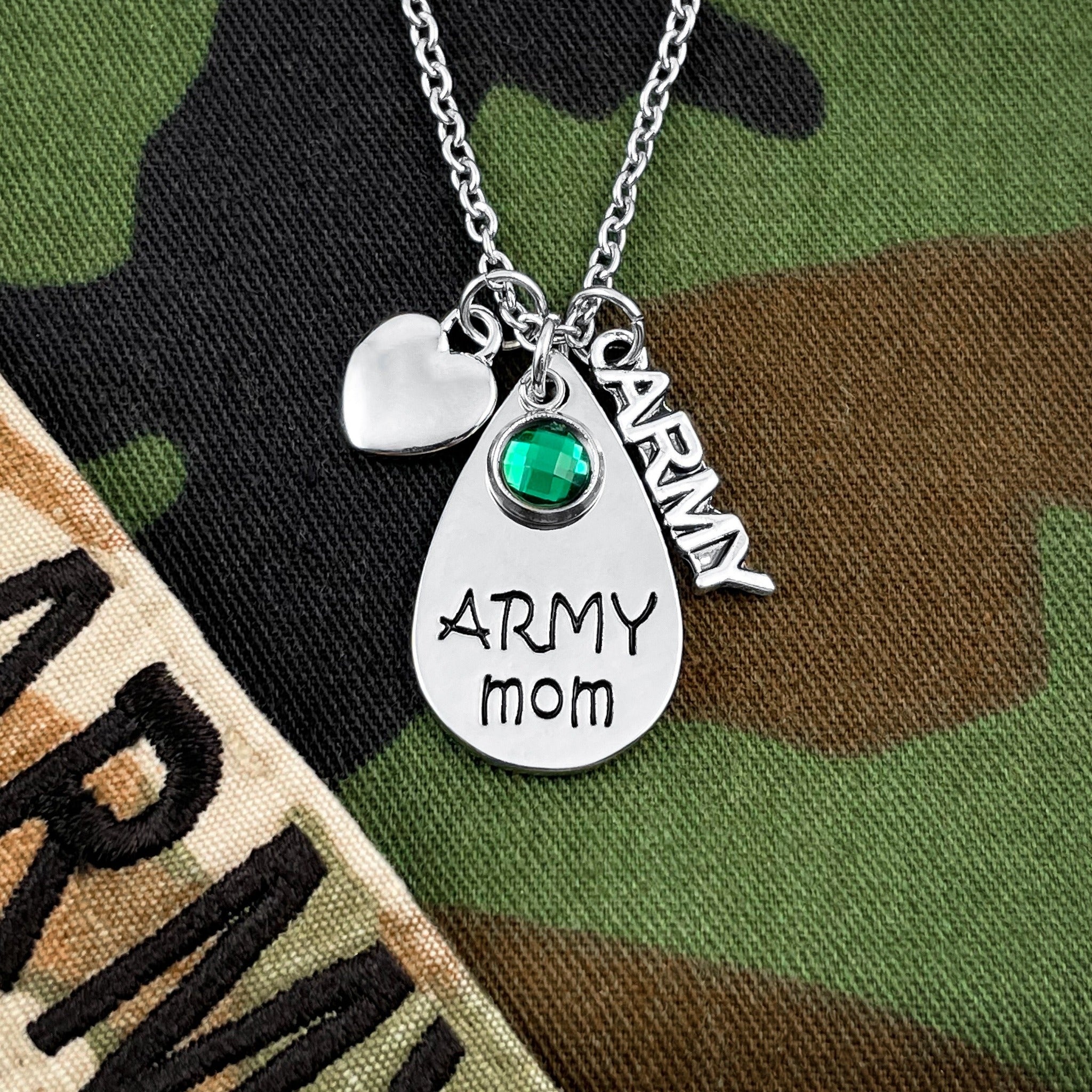 Army Mom Necklace